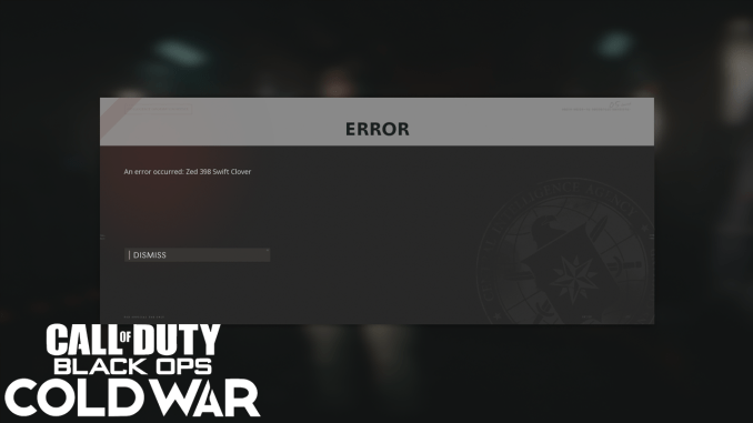 Raid The Mall An Error Occurred